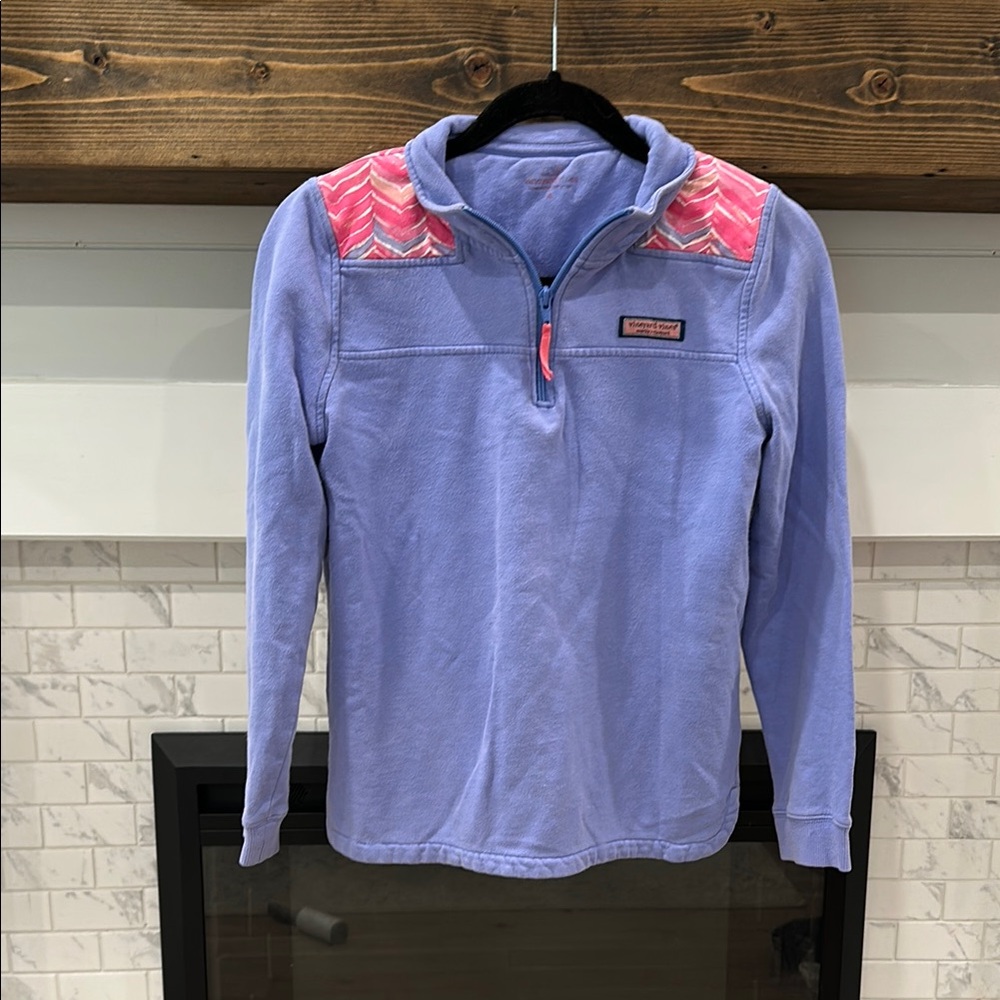 Vineyard Vines Lavender purple Pullover with Pink 3 for $20